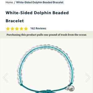 4Ocean White-Sided Bracelet